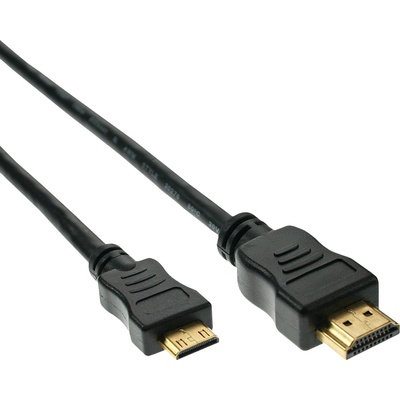 InLine 17460P HDMI кабел 10 м HDMI тип C (мини) HDMI тип A (стандартен) Черен (17460P)
