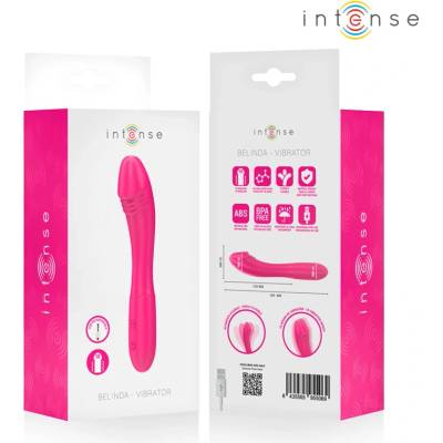 Intense belinda vibrator 19 cm flexible 10 vibrations pink