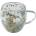 CupHup Стъклена термо чаша CupHup Passion Flower, Двойно дъно, Solathine (02-03)