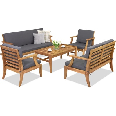 Garden Point Градински мебели от акациево дърво Danang Coffee 7 Garden Point (GAP414-COF7)