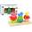 Leantoys Wooden Jigsaw Puzzle Flower Butterfly Bird