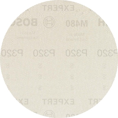 Bosch Brúsny papier EXPERT M480 pre excentrické brúsky, 125 mm, zrnitosť 320, 50 ks 2608900687