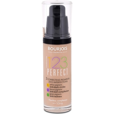 Bourjois 123 Perfect Foundation 16h SPF10 52 Vanille 30 ml