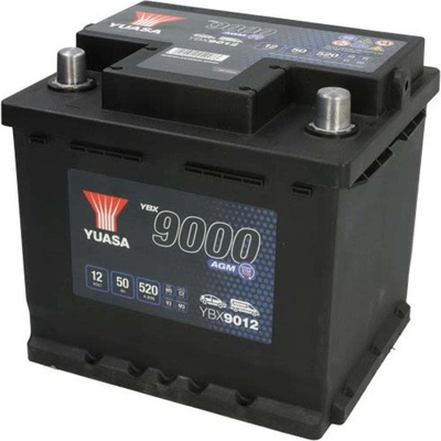 Yuasa YBX9000 AGM 12V 50Ah 520A YBX9012