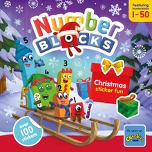 Numberblocks Christmas Sticker Fun Sweet Cherry Publishing