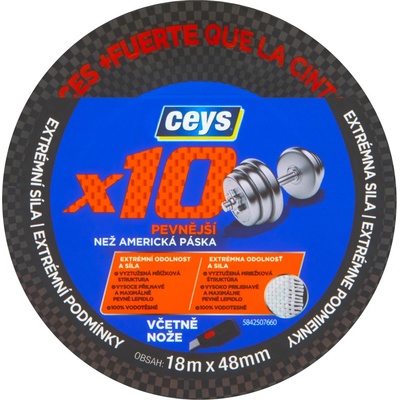 Ceys Profesionální páska X10 18 m x 48 mm