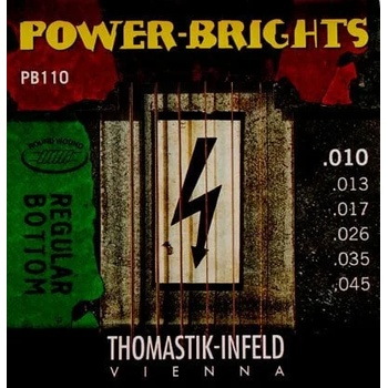 Thomastik Power Brights PB110 Струни за електрическа китара (PB110)