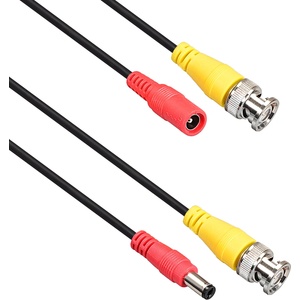 DeTech Кабел DeTech, CCTV, BNC+DC, 50m, Black - 18089 (DE-18089)