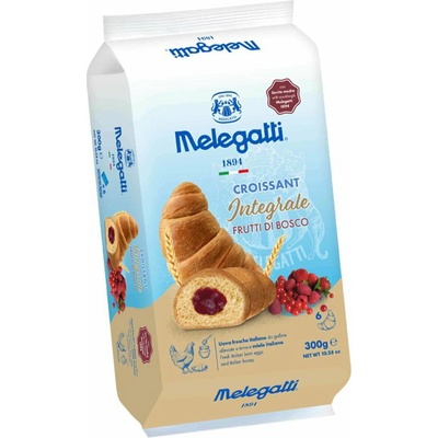 Melegatti celozrnný croissant s lesnými plodmi 6 x 50 g