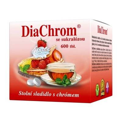 DiaChrom se sukralózou tbl.600 nízkokalor.sladidlo