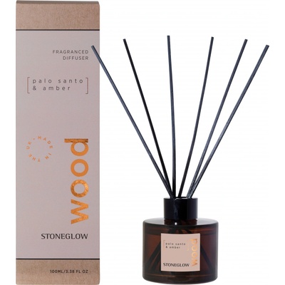 Stoneglow Wood Palo Santo & Amber Vonný difuzér 100 ml