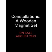 Constellations: A Wooden Magnet Set: With Glow-In-The Dark Poster - (Rosso-Schneider Christina)(Paperback)