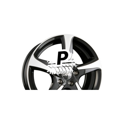 DBV 5SP 001 7x17 5x112 ET48 black polished