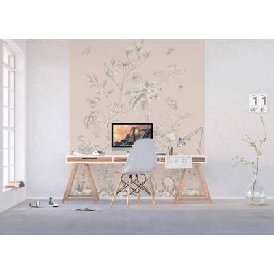 Ag Design FT3P-5913 Vliesová fototapeta na zed' Jemné Květiny, rozměry 225 x 270 cm