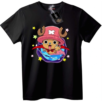 NOONEBRAND Тениска Чопър от One Piece - 2XL, Black