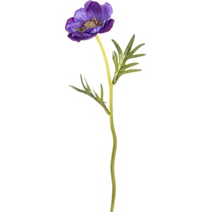 Bizzotto ИЗКУСТВЕНО ЦВЕТЕ anemone 30cm ВИОЛЕТОВО (0171759)