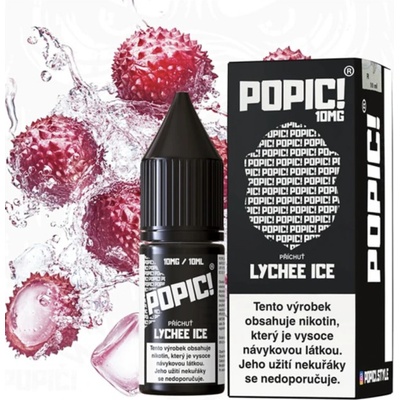 POPIČ! Lychee Ice 10 ml 10 mg