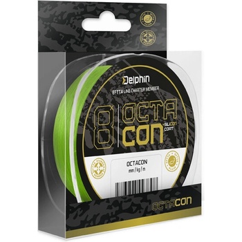 Delphin OctaCON / fluo zelená 0,12mm 7,5kg 135m