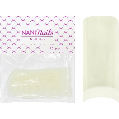 NANI tipy č. 0 krátka lep. plocha Natural 50 ks