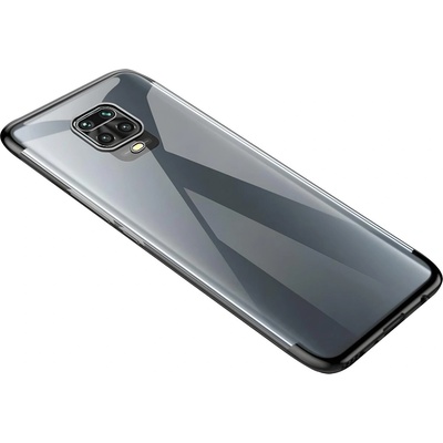 Motorola Калъф Clear Color с цветен кант за Motorola Moto G9 Play - Черен KP10791
