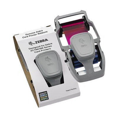 ZEBRA farbiaca páska YMCKO pre modely ZC100 a ZC300 / potlač 200 kariet (800300-250EM)