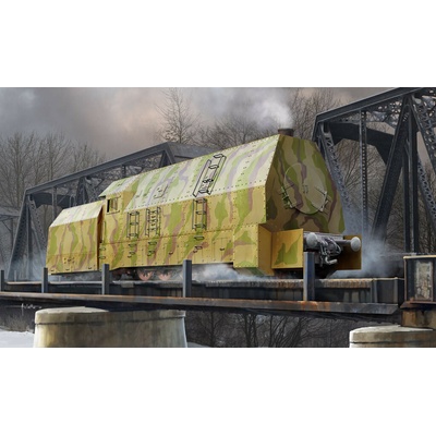 Hobby Boss German Panzerlok BR57 Armoured Locomotive 1:72
