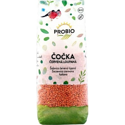 Probio Bio čočka červená loupaná 500 g