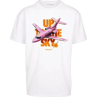 Mister Tee Тениска Up to the Sky Oversize Tee white XXLUB-MT2737-00220 - Тъмносив, размер XXL