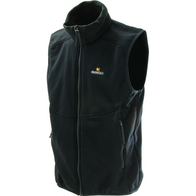 Warmpeace Outward Powerstretch pánská vesta čierna