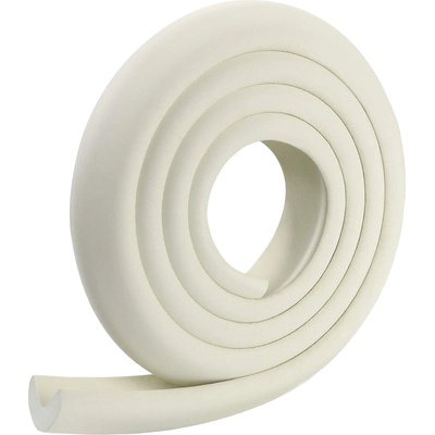 SIPO Плътна лента за ръбове и ъгли от пяна Sipo - 2 m, екрю (SBS-T11-F3)