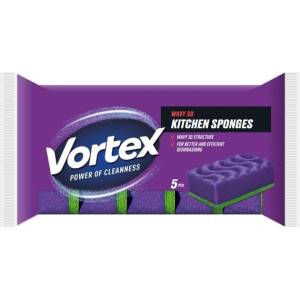 Vortex Wavy 3D, кухненска гъба, 5 бр (4823071662849)