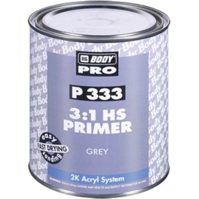 HB BODY PRIMER P333 HS 3:1 plnič šedý 3L