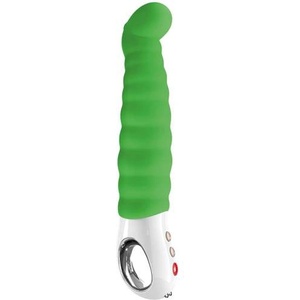 Fun Factory GERMANY Луксозен вибратор за g-точка "fun factory patchy paul green" 21 см