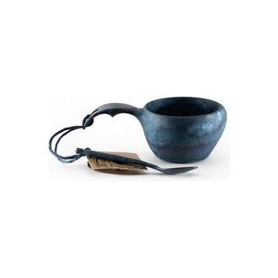 KUPILKA 21 Класическа чаша с лъжица, синя (T00051479)