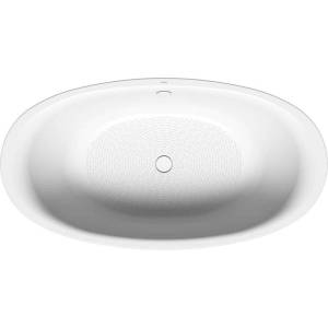 KALDEWEI Avantgarde - Вана Ellipso Duo Oval 232, 190x100 см, пълна противоплъзгаща повърхност, Perl-Effekt, бяла 286234013001 (286234013001)