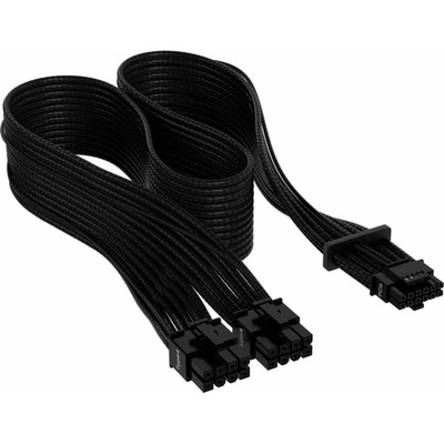 Corsair Premium Individually Sleeved 12+4pin PCIe Gen 5 12VHPWR 600W cable Type 4 Black CP-8920331 – Zboží Živě
