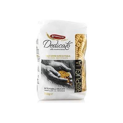 Granoro Dedicato - Fusilli Bucati spirály nudle No.75 0,5 kg