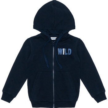 Winkiki WKB 11005 Chlapčenská mikina tmavo modrá