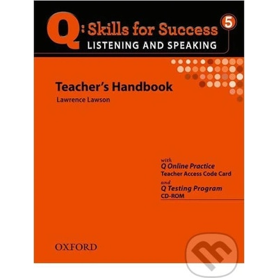 Q: Skills for Success Listening a Speaking 5 Advanced Teacher´s Book with Testing Program CD-ROM