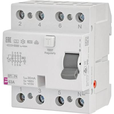 ETI EFI-4 4p A 63/0,03A 10kA