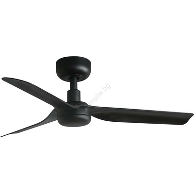 Faro Barcelona Faro 33822wt-Вентилатор за таван mini punt s черен Ø 90 см wt + дистанционно управление (fa33822wt)