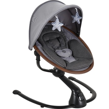 Cangaroo Електрическа люлка Cangaroo - Cloud Premium +, тъмносива (112408)