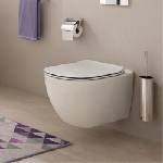 Ideal Standard Окачена тоалетна чиния Ideal Standard Tesi Aquablade с тънък softclose капак (T007901+T352701)