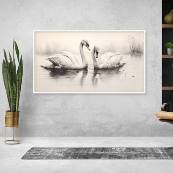 Decono Картина Бели Лебеди