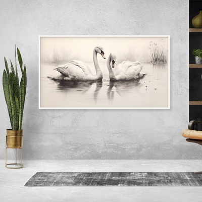 Decono Картина Бели Лебеди