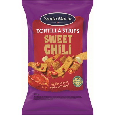 Santa Maria Tortilla Strips Sweet Chili 185 g