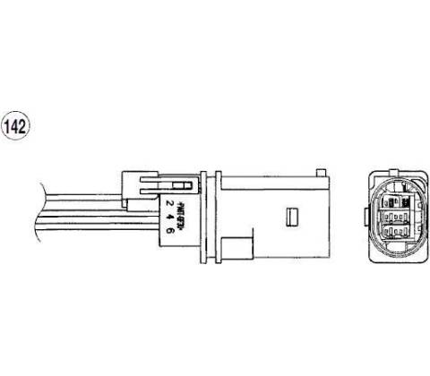 NGK Lambda sonda NG 95001