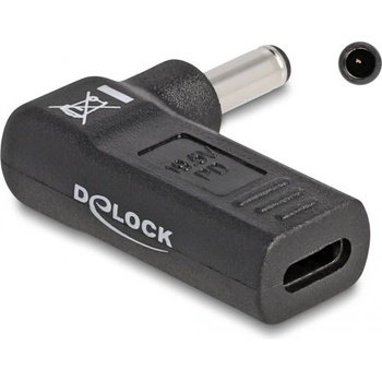 Delock Адаптер DeLock за лаптоп Кабел за зареждане USB Type-C женски към Dell 4, 5 x 3, 0 мм мъжки 90 60007 (60007)