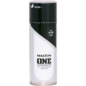 Tikkurila MASTON One - akrylová - RAL 9005 - čierna - 400 ml