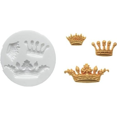 Silikomart silikon formička královské koruny 58x24mm